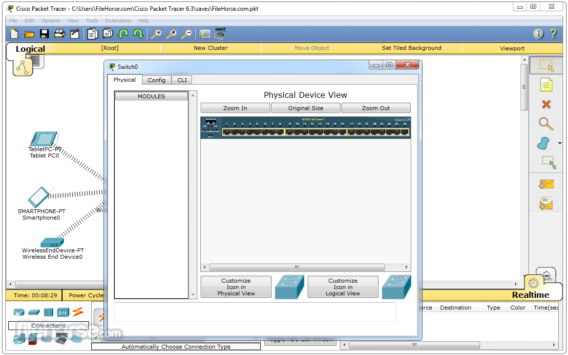 windows packet tracer cisco